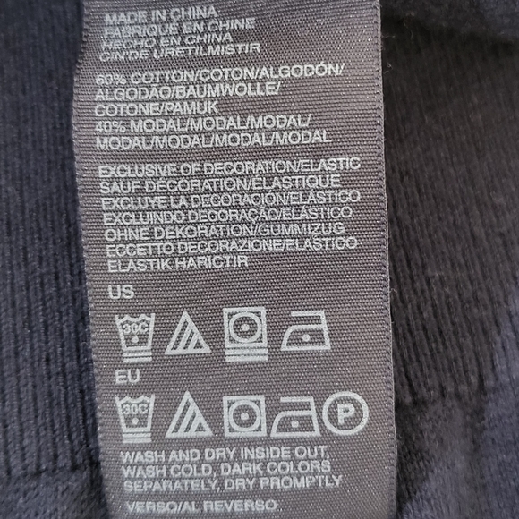 Tommy Hilfiger Sweater Mens L Checkered Print Long Sleeves V-neck Relaxed Fit - Picture 5 of 7